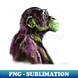Chimp 2 - Modern Sublimation PNG File - Defying the Norms