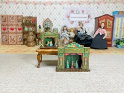 Puppet theaters. Dollhouse miniature. 1:12.