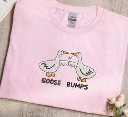 Goose t-shirt Goose Embroidered Sweatshirt Hoodie Tshirt, E, 67