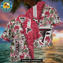 HOT Atlanta Falcons NFL Summer Hawaiian Shirt And Shorts