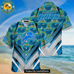HOT Detroit Lions Hawaiian Shirt Limited