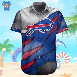 Buffalo Bills Hawaiian Shirt Gift For Beach Lovers
