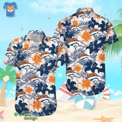 Denver Broncos Nfl Hawaiian Shirt Best Summer Gift For Fans