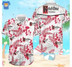 Ketel One Vodka Beach Shirt Men And Women Gift Hawaiian Shirt