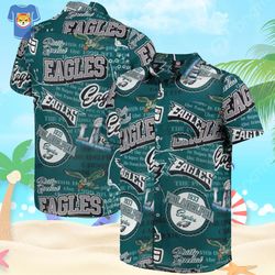 Nfl Philadelphia Eagles Hawaiian Shirt For Football Lovers