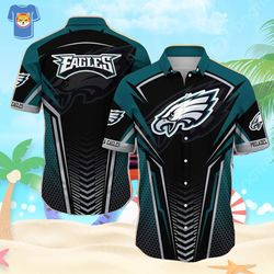 Philadelphia Eagles Nfl Hawaiian Shirt For Football Fans