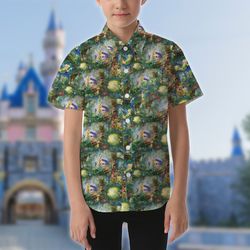 Tiny Green Fairy And Friends Summer Shirt, Fairyland Tropical Shirt, 182