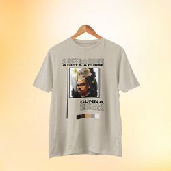 Gunna Shirt, Gunna Tee, Gunna Album Cover Shirt, A Gift & A Curse Album Cover Sh