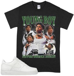 YoungBoy Tee, Never Broke Again, NBA Hip Hop T-Shirt