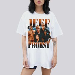 Jeff Probst Vintage T-Shirt, Jeff Probst Graphic T-shirt, Jeff Probst Retro 90s