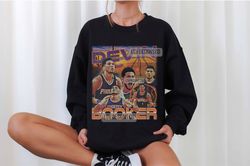 Devin Booker Crewneck Sweatshirt - 90s Vintage x Bootleg Style Sweater, Hoodie