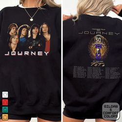 journey freedom tour 2024 shirt, journey with toto 2024 concert shirt, journey rock band tee, toto 2024 concert shirt
