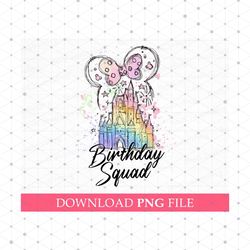 Magical Castle Birthday Png, Birthday Squad Png, Magical Kingdom Png