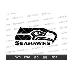 Sport Svg, SeattleSeahawks Football Png, Seahawks fan shirt design Svg file for Cricut Maker and Silhouette, NFL