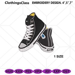 Sneakers Machine Embroidery Design File for Hats, Embroidery Design Trendy, 64