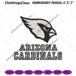 Arizona Cardinals logo Embroidery Design, Arizona Cardinals Embroidery