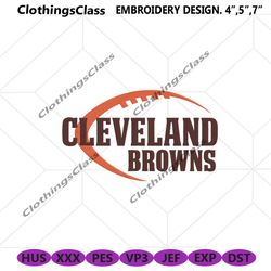 Cleveland Browns logo Embroidery Design, Cleveland Browns Symbol Embroidery files