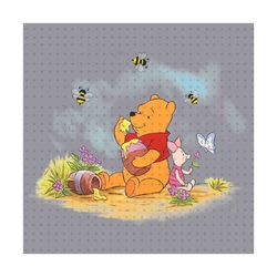 honey bear watercolor png, bear with honey pot png, honey bear png, cartoon bear png, honey bee png, family trip png, va