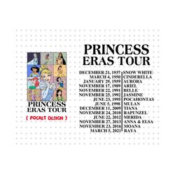 Princess Eras Tour PNG, Magical Kingdom Png, Family Vacation Png, Holiday Season Png, Family Trip Png, Vacay Mode Png, P
