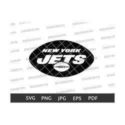 Sport Svg, NewYorkJets Football Png, Jets fan shirt design Svg file for Cricut Maker and Silhouette, NFL