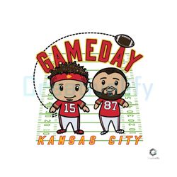 Gameday Kansas City Chiefs SVG Football Team Players File, Sunday Football Digital Download File