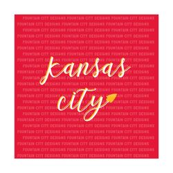 Kansas City Script SVG Kansas City Football Cricut Digital Download Chiefs Fans Click Here