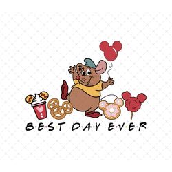 Best Day Ever Gus Svg Png, Gus Gus Mouse Png Svg, 12