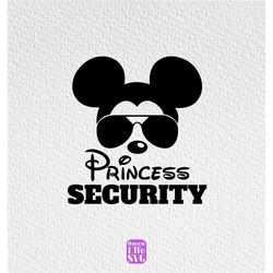 Princess Security Mouse Svg, Mouse Friends Svg