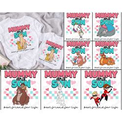 Mummy and Son Best Friend For Life Png Bundle, Mothers Day Png Bundle, 72