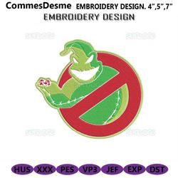 Oogie Boogie Buster Embroidery Design File, Jason Busters Embroidery Design File