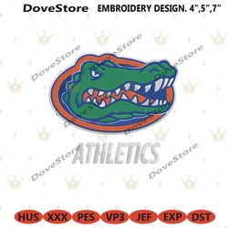 Florida Gators Athlestics Logo NCAA Embroidery Design, Florida Gators Embroidery File