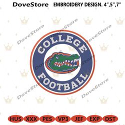 Florida Gators Logo Embroidery Design, Florida Gators NCAA Embroidery