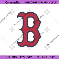Boston Red Sox logo Machine Embroidery Digitizing