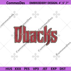 D Back Baseball Team Logo Transparent Embroidery Design Download File
