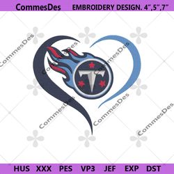 Tennessee Titans Embroidery Files, NFL Embroidery Files, Tennessee Titans File