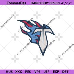 Tennessee Titans Embroidery Download File, Tennessee Titans Machine Embroidery