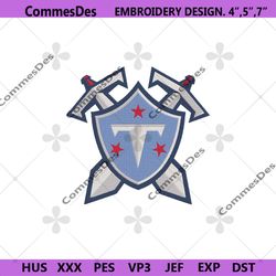 Tennessee Titans NFL Embroidery, NFL Football Embroidery Designs