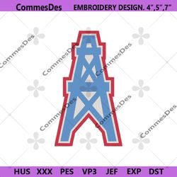 Tennessee Titans Logo Embroidery Design, Tennessee Titans NFL Embroidery