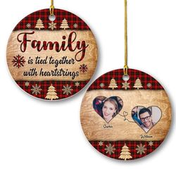 Personalized Ceramic Family Ornament Family Members