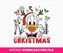 Christmas Duck Png, Merry Christmas Png, Holiday Season Png, Christmas Trees and Elements Png, Vacay Mode Png, Png File