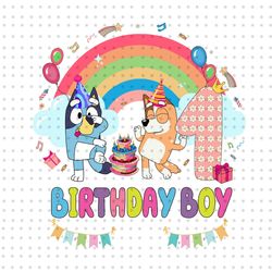 Birthday Custom Age PNG, Personalized Birthday Boy Png, Cartoon Dog Birthday Png, Birthday Boy Png, Vacay Mode Png, My 1