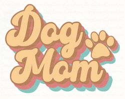 Dog Mom Svg, Dog Mama Svg, Dog Quotes Svg, Retro Dog Mom Svg, Dog Mom Shirt, Gift for Dog Lover Svg Png, Digital Downloa