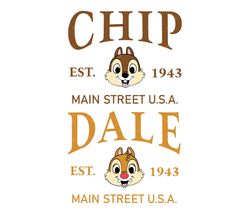 Chip and Dale Svg Png, Chip and Dale Couple Png, Chip And Dale Matching Png Svg, Valentines Png, Digital File