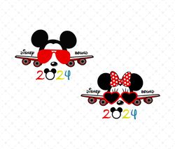 Family Vacation 2024 SVG, Mickey and Minnie Bound Svg,  2024 Bound Svg, 2024 Bound Png, Couple Bound Svg, Couple Bound P