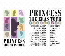 Princess Png, Princess Svg, The Eras Tour Princess PNG, Princess Comfort Color Png, Princess The Eras Tour Svg, The Eras