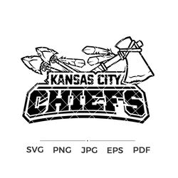 Sports svg, Kansas CityChiefs svg, Football Team svg, Chiefs svg, png, jpg, eps, pdf, Cricut Cut File or Silhouette