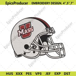 Massachusetts Minutemen Helmet Embroidery Design File