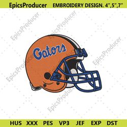 Florida Gators Helmet Embroidery Design Download File