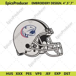South Alabama Jaguars Helmet Machine Embroidery Digitizing