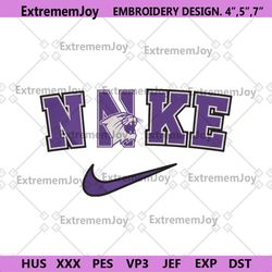Northwestern Wildcats Nike Logo Embroidery Design Download File